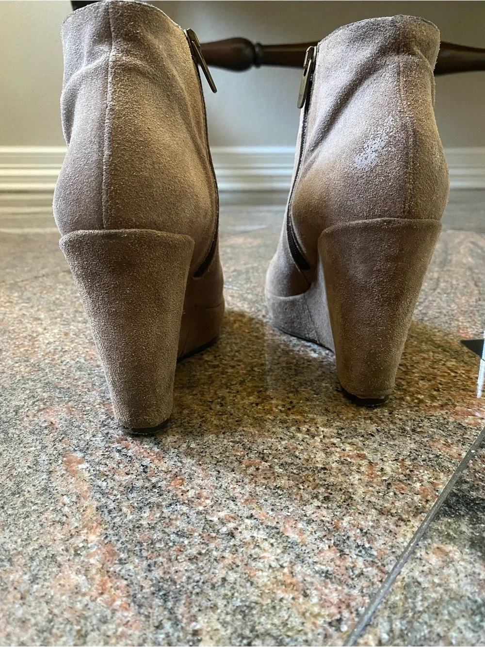 ALTERNATIVA Ankle boots, Grey, Size 7